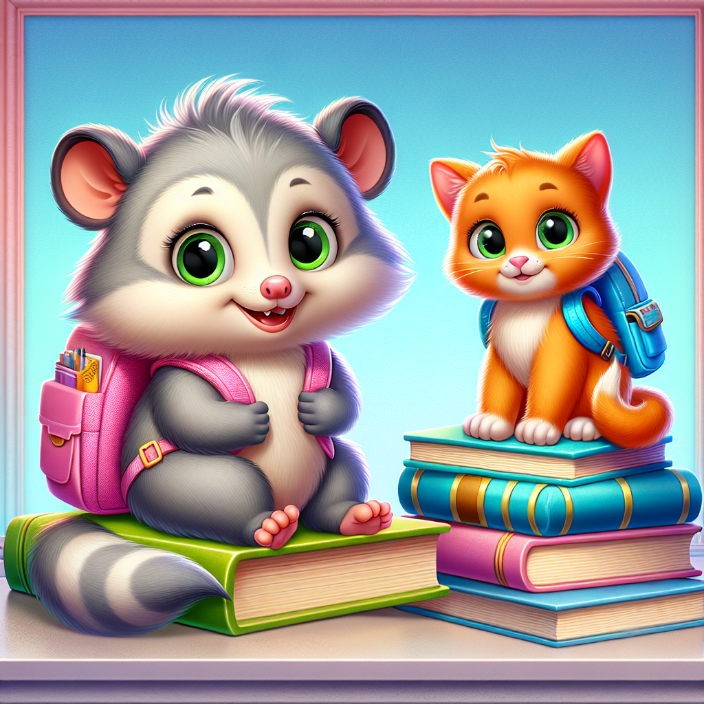 Bruno and Stella's Nature Adventure — scene from the story