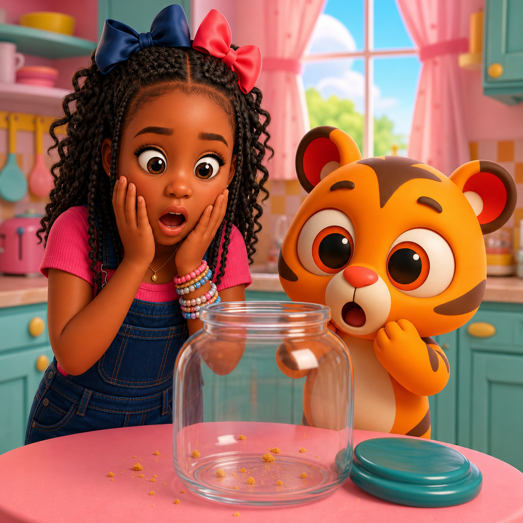 The Cookie Hiding Spot — scene from the story