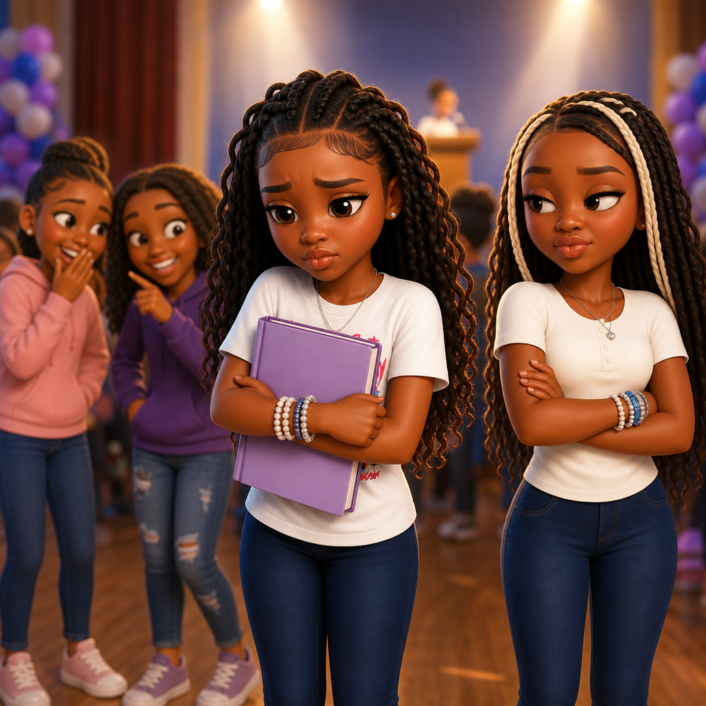 Friends Cheer You On — scene from the story