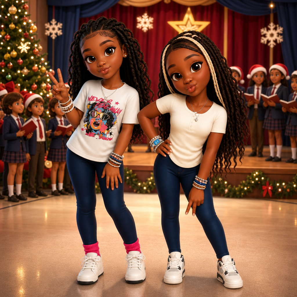 Twin the Halls — scene from the story