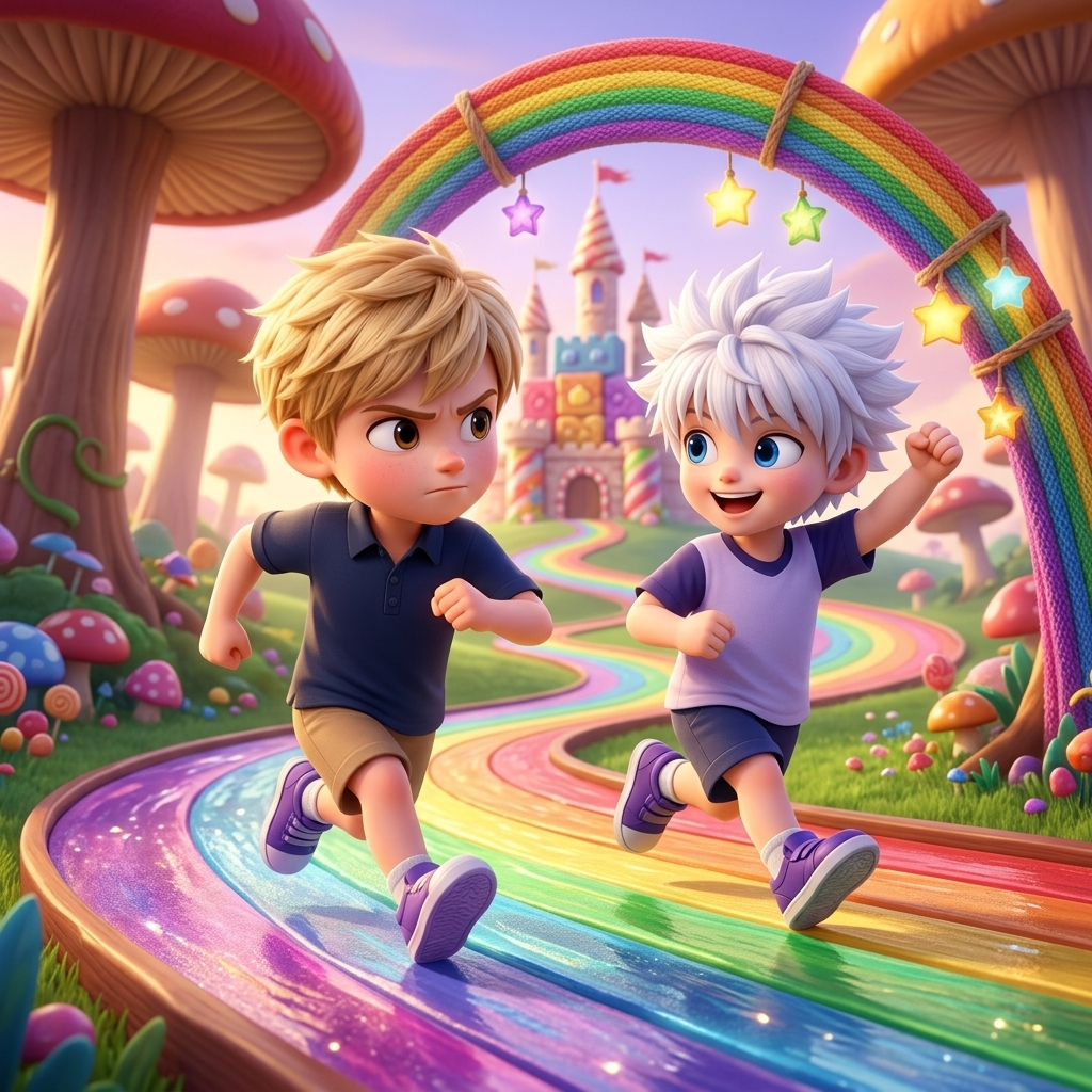 Race To The Finish! — scene from the story