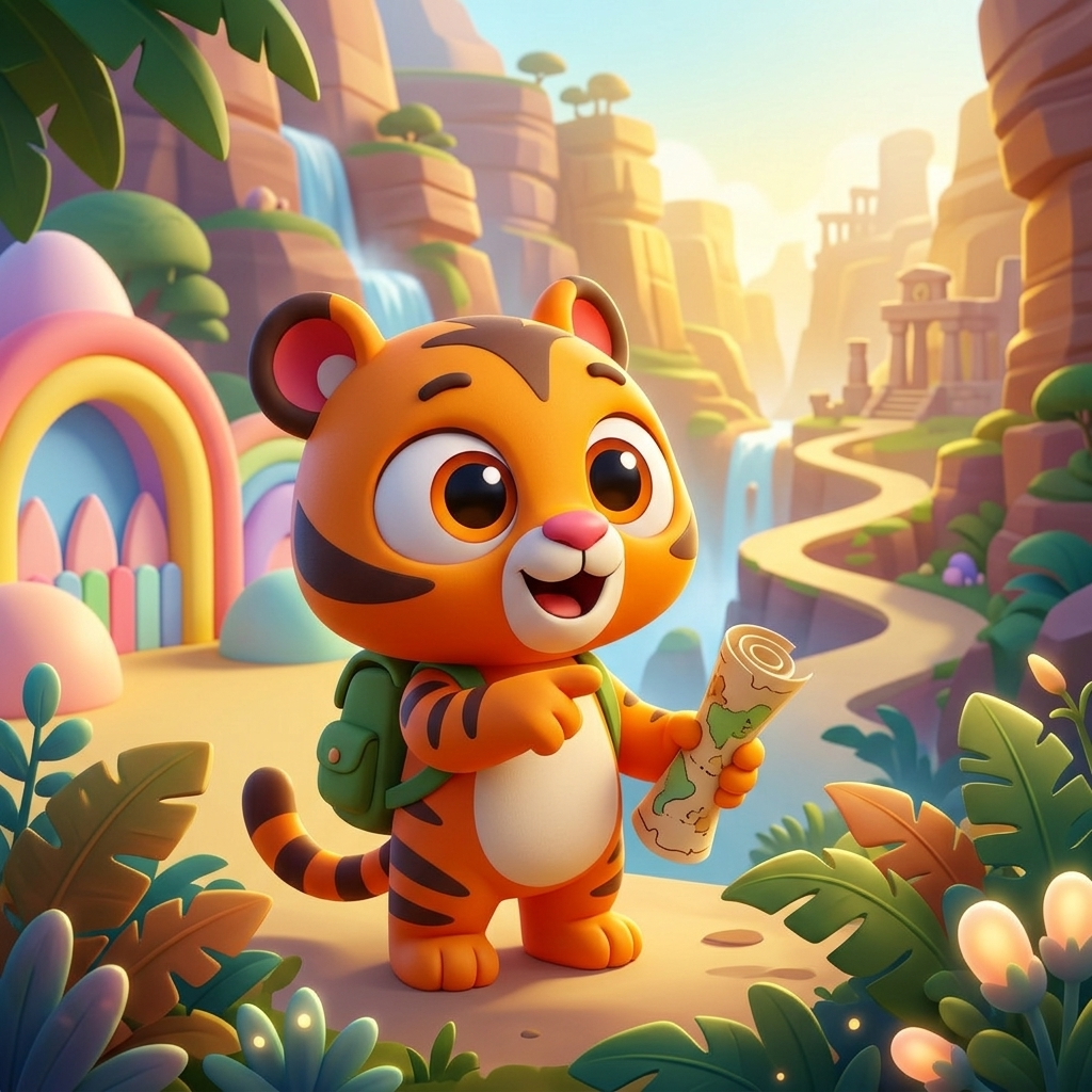 Big Adventure Awaits Today — scene from the story