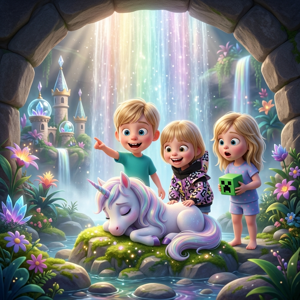 Zippy's Rainbow Crown Quest — scene from the story