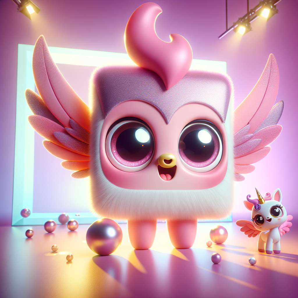 Labubu Flies with Unicorn — scene from the story