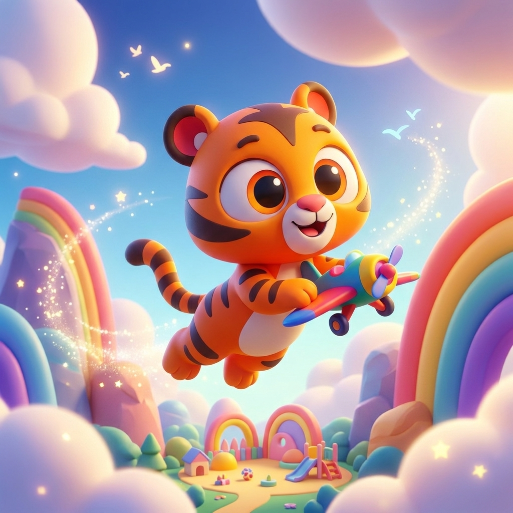Zippy Soars So High — scene from the story