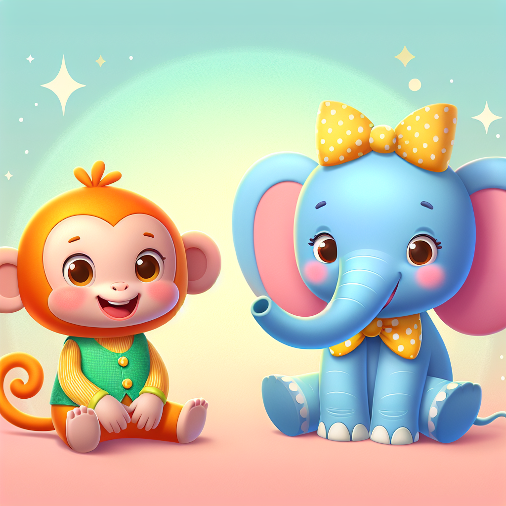 Momo Learns to Share — scene from the story