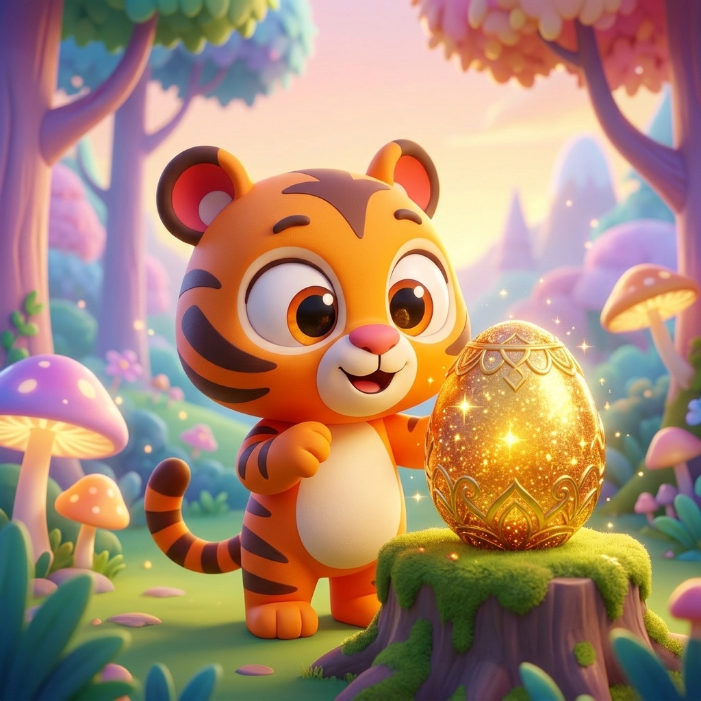 Zippy's Golden Egg Tale — scene from the story