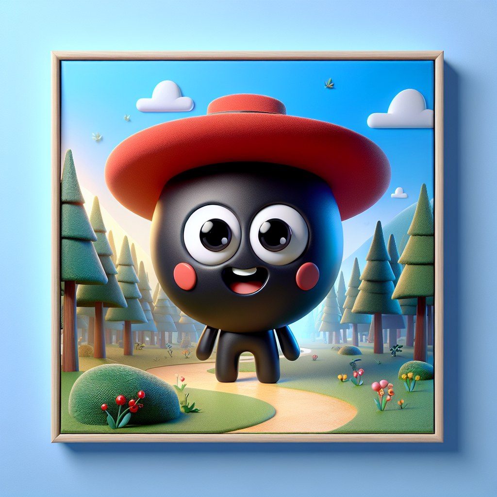 Visme's Forest Adventure — scene from the story