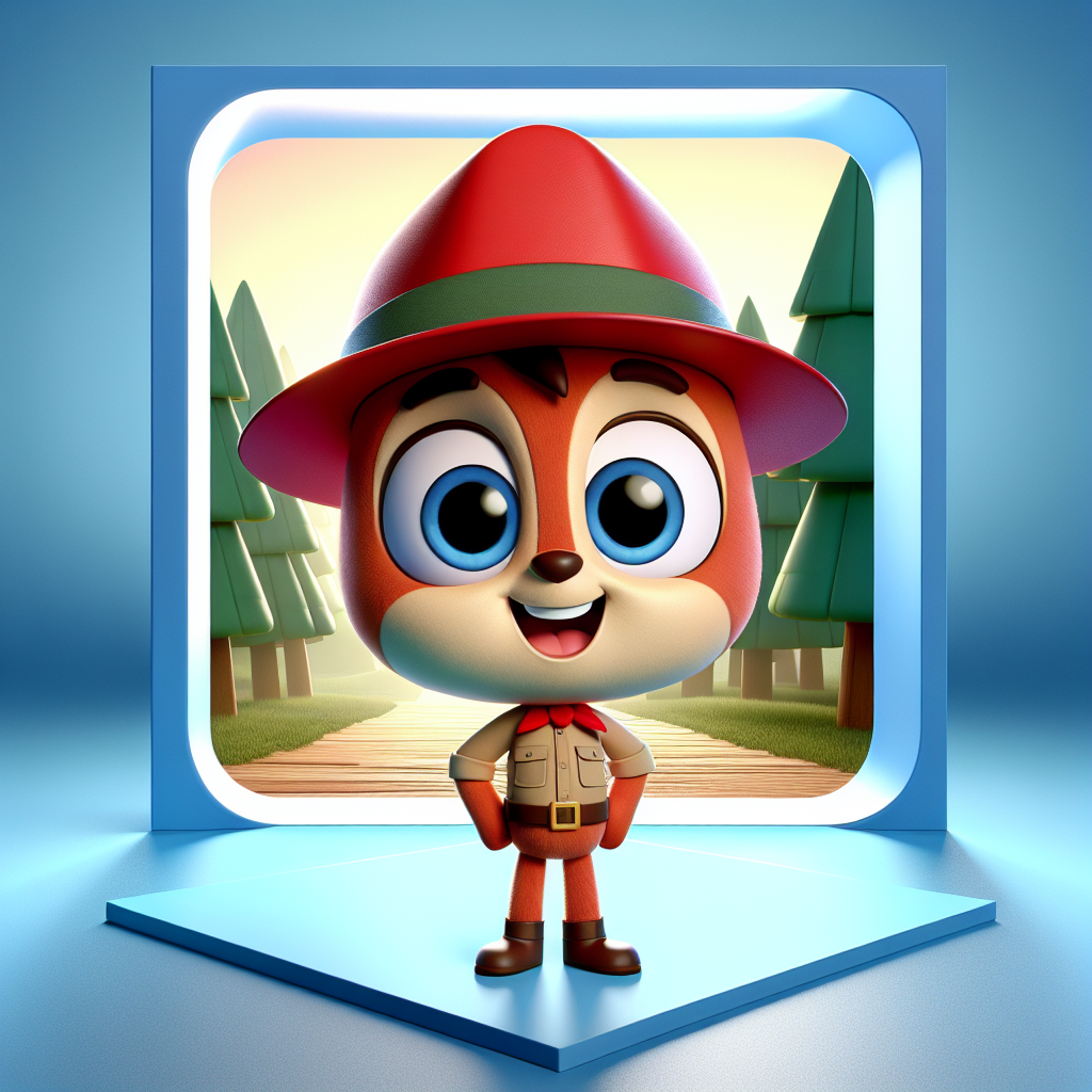 Visme's Forest Rescue Adventure — scene from the story