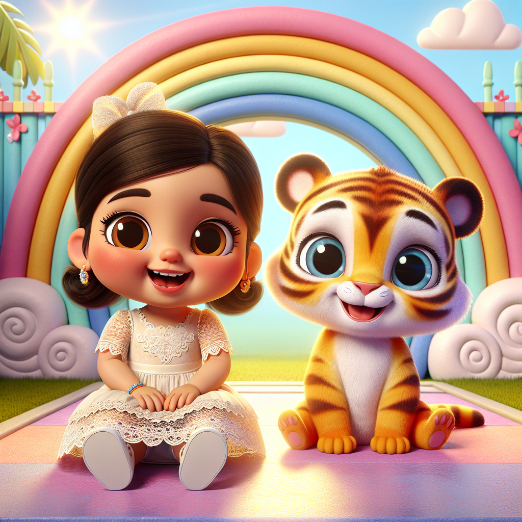 Aya and Zippy's Big Discovery — scene from the story
