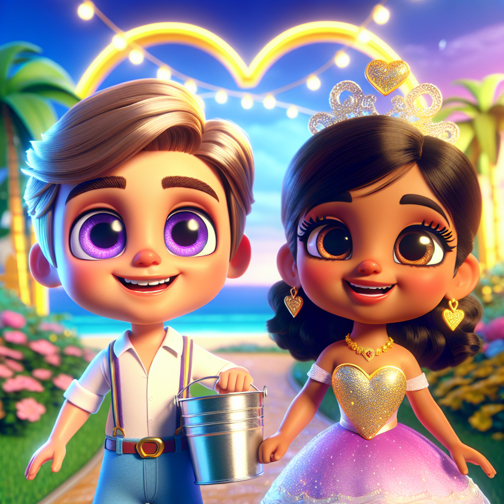 No Hitting, Just Love — scene from the story