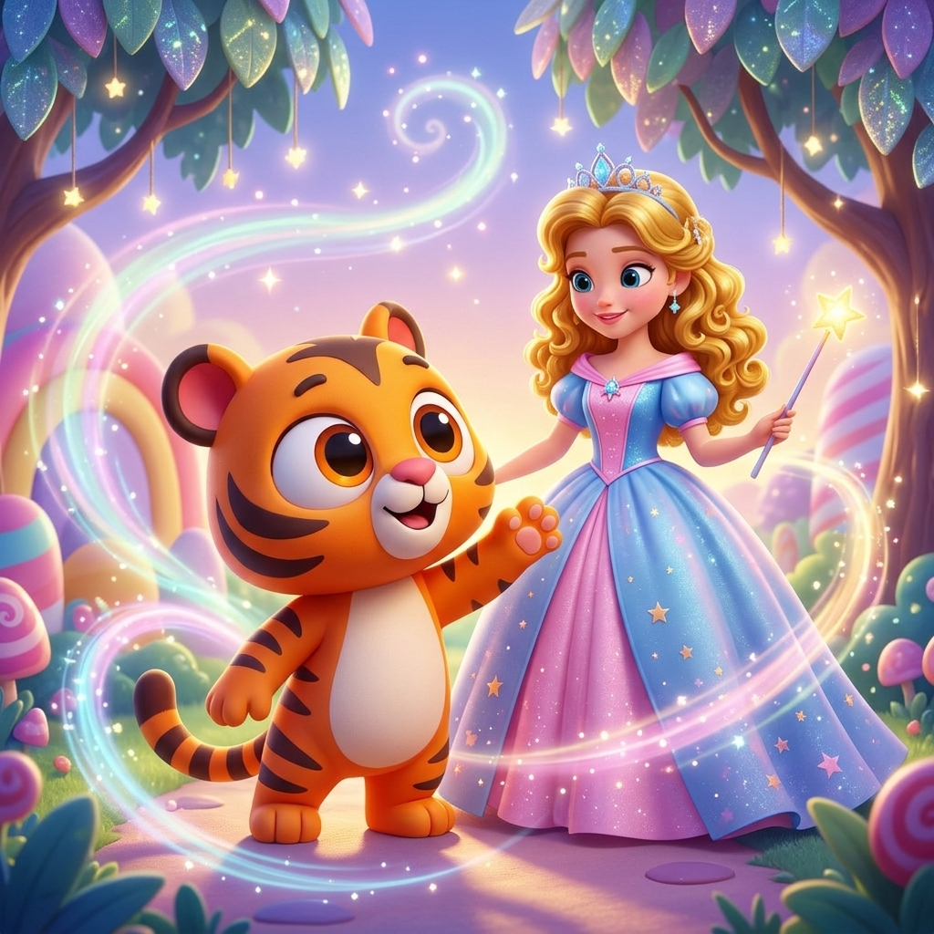 Zippy's Magical Princess Adventure — scene from the story