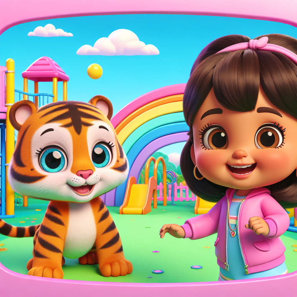 Sara and Zippy's Forest Treasure — scene from the story