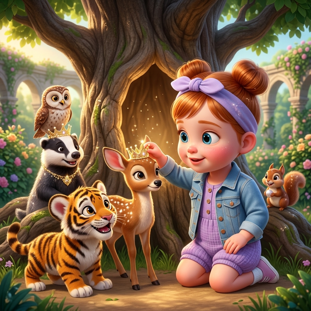 Kenley's Crown Rescue! — scene from the story