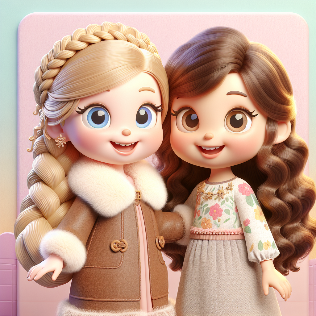 Mall Adventure with Friends — scene from the story