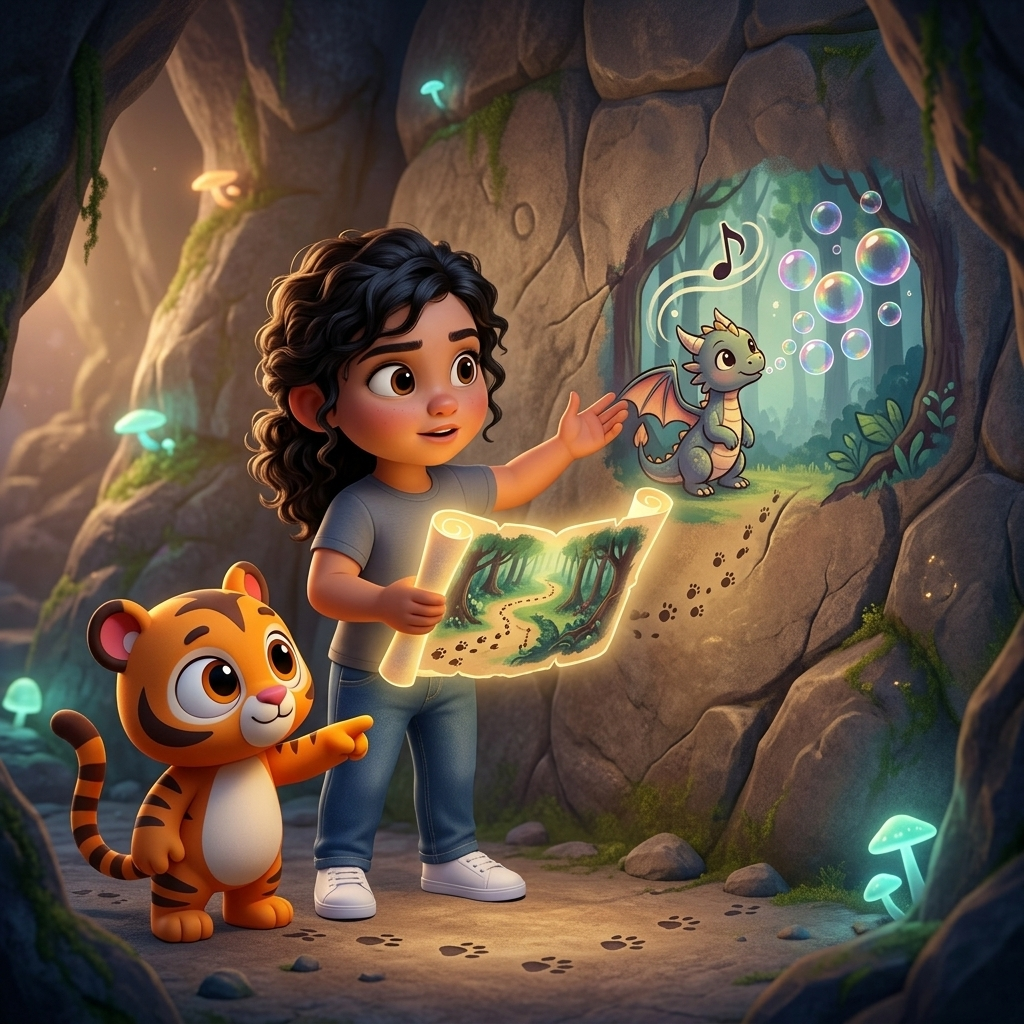Kiana's Dragon Hiccup Fix — scene from the story