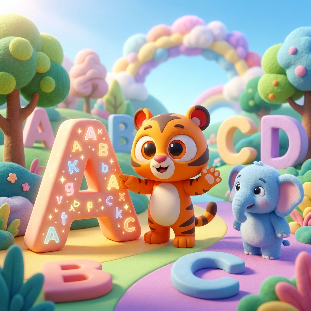 Zippy's ABC Adventure — scene from the story