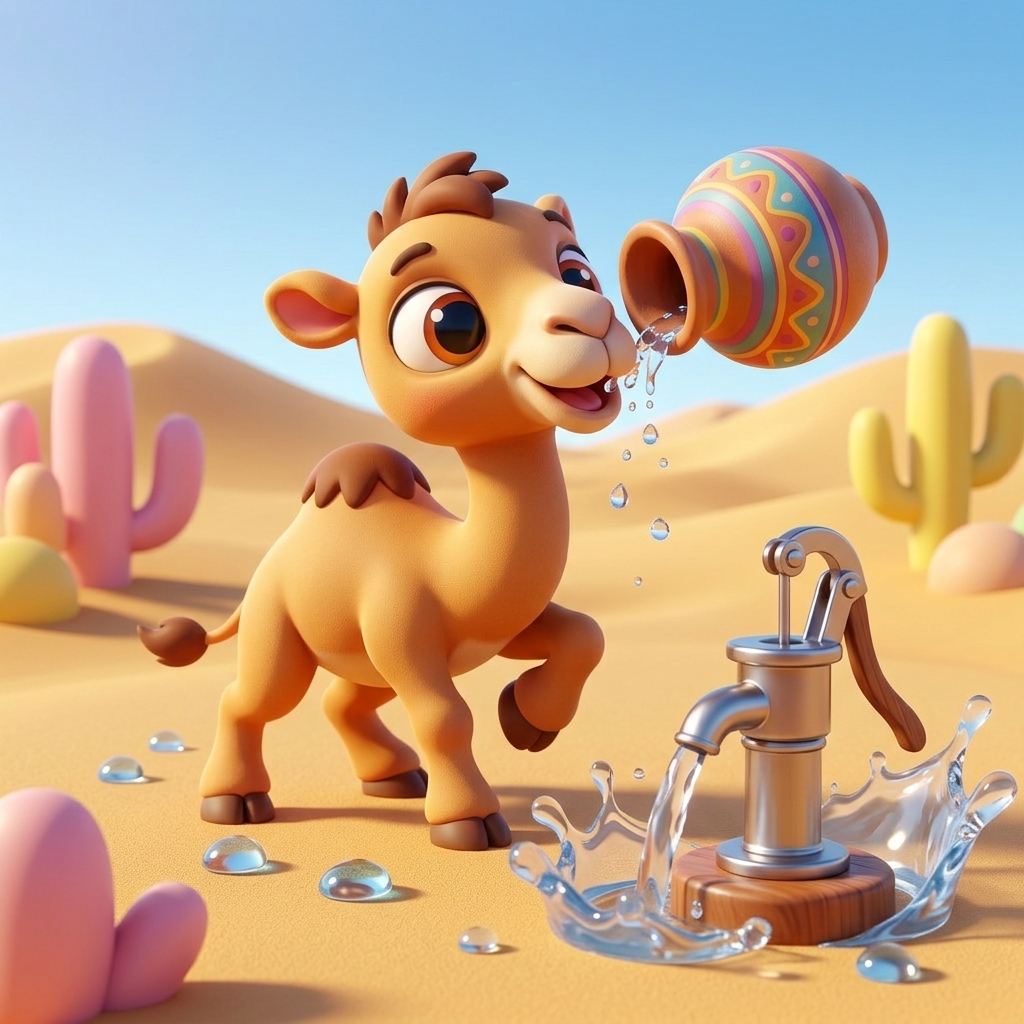 Coco Saves Every Drop — scene from the story