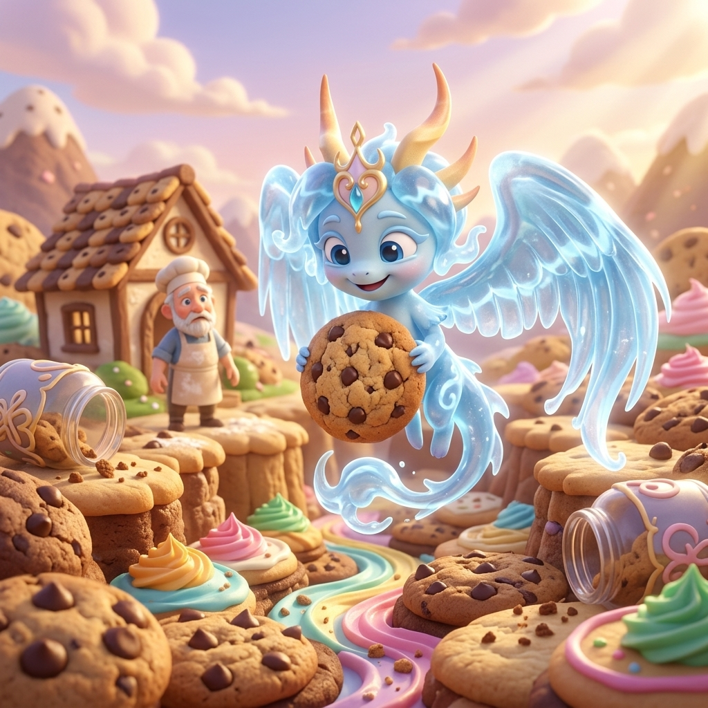 Benny's Sweet Cookie Surprise — scene from the story