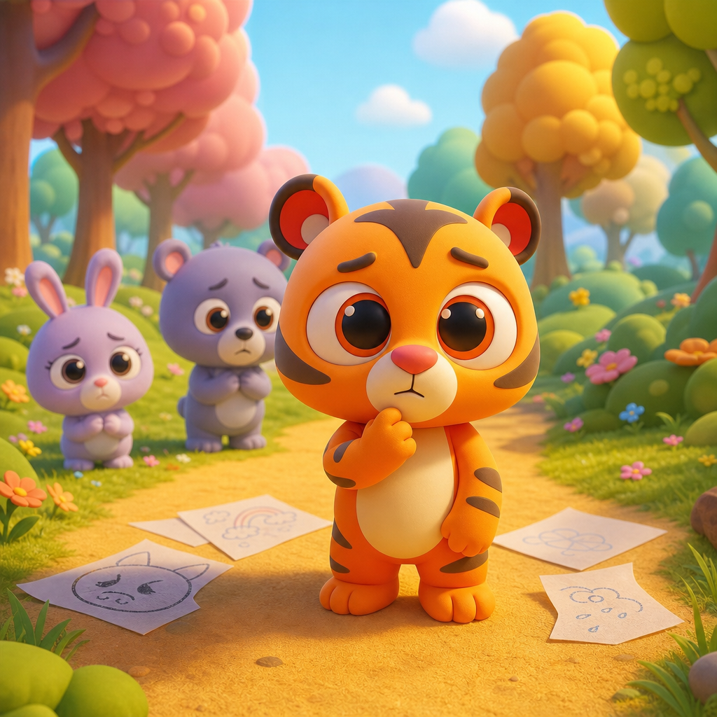 Zippy's Truth Trail — scene from the story