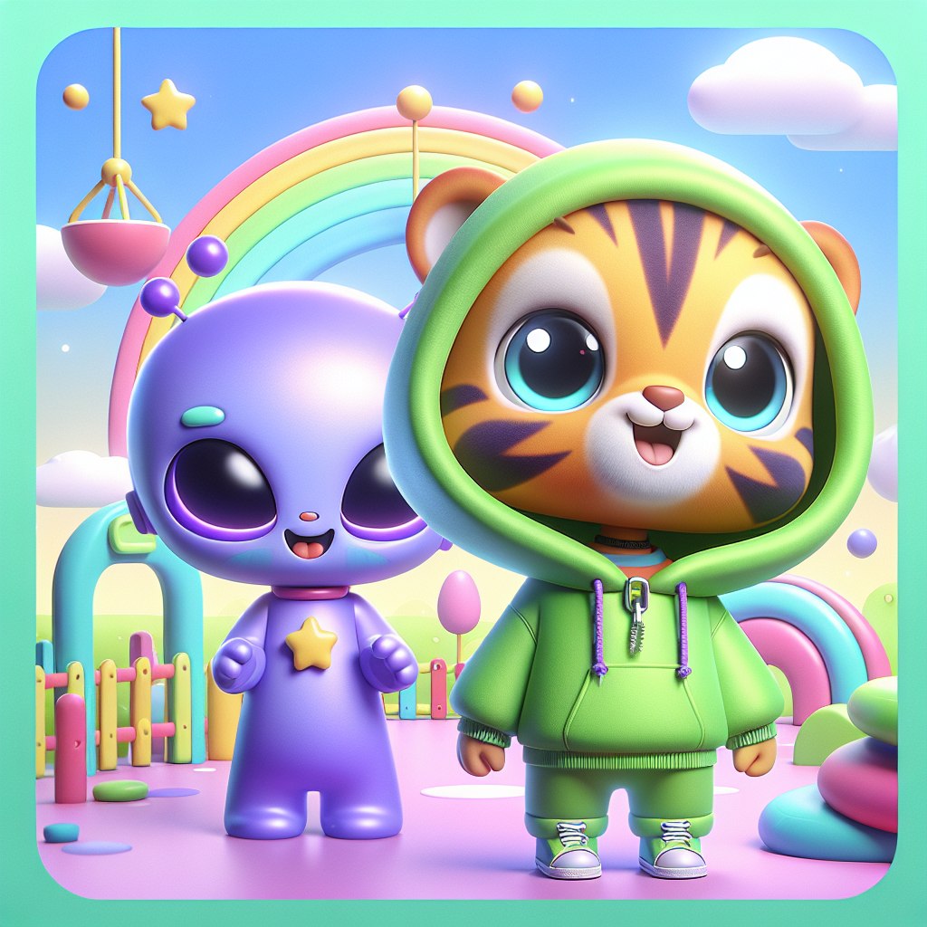 Baby's Dinosaur Time Adventure — scene from the story