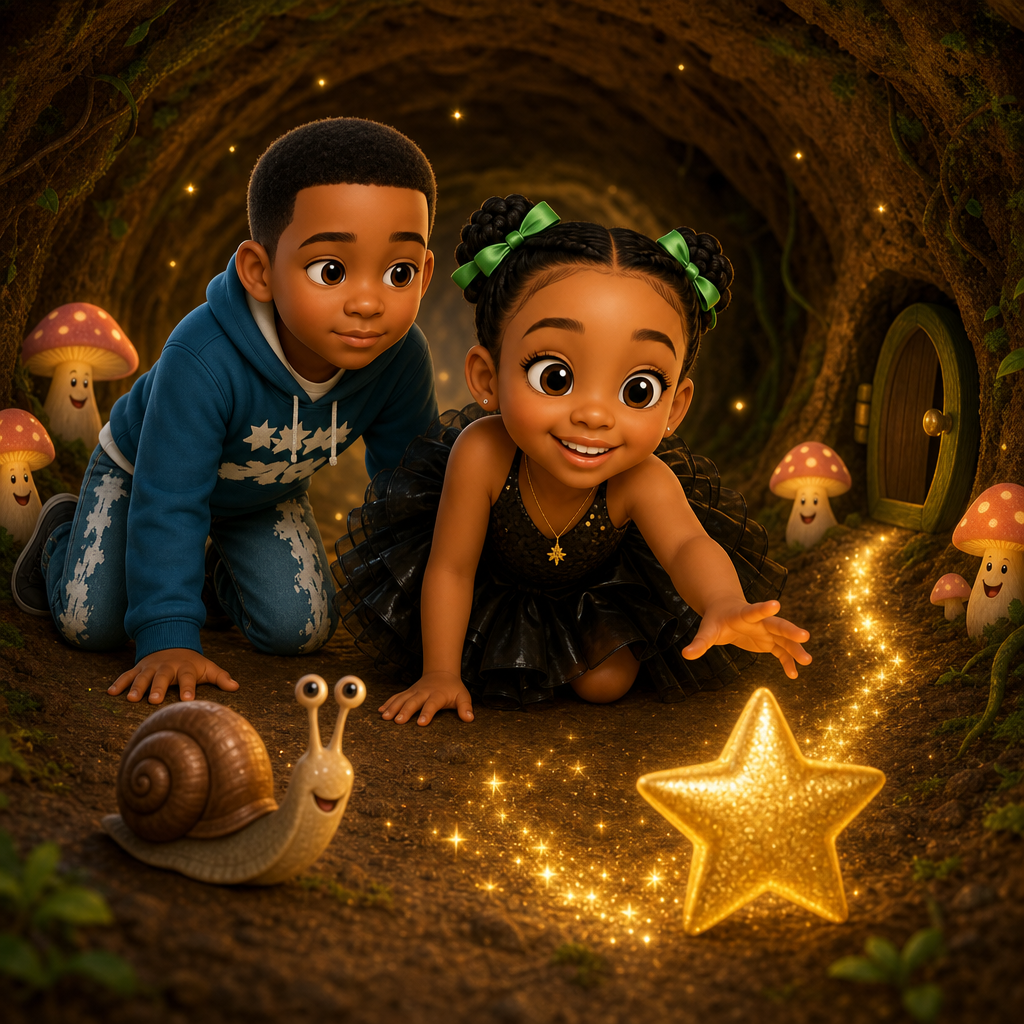 The Secret Star Tunnel — scene from the story