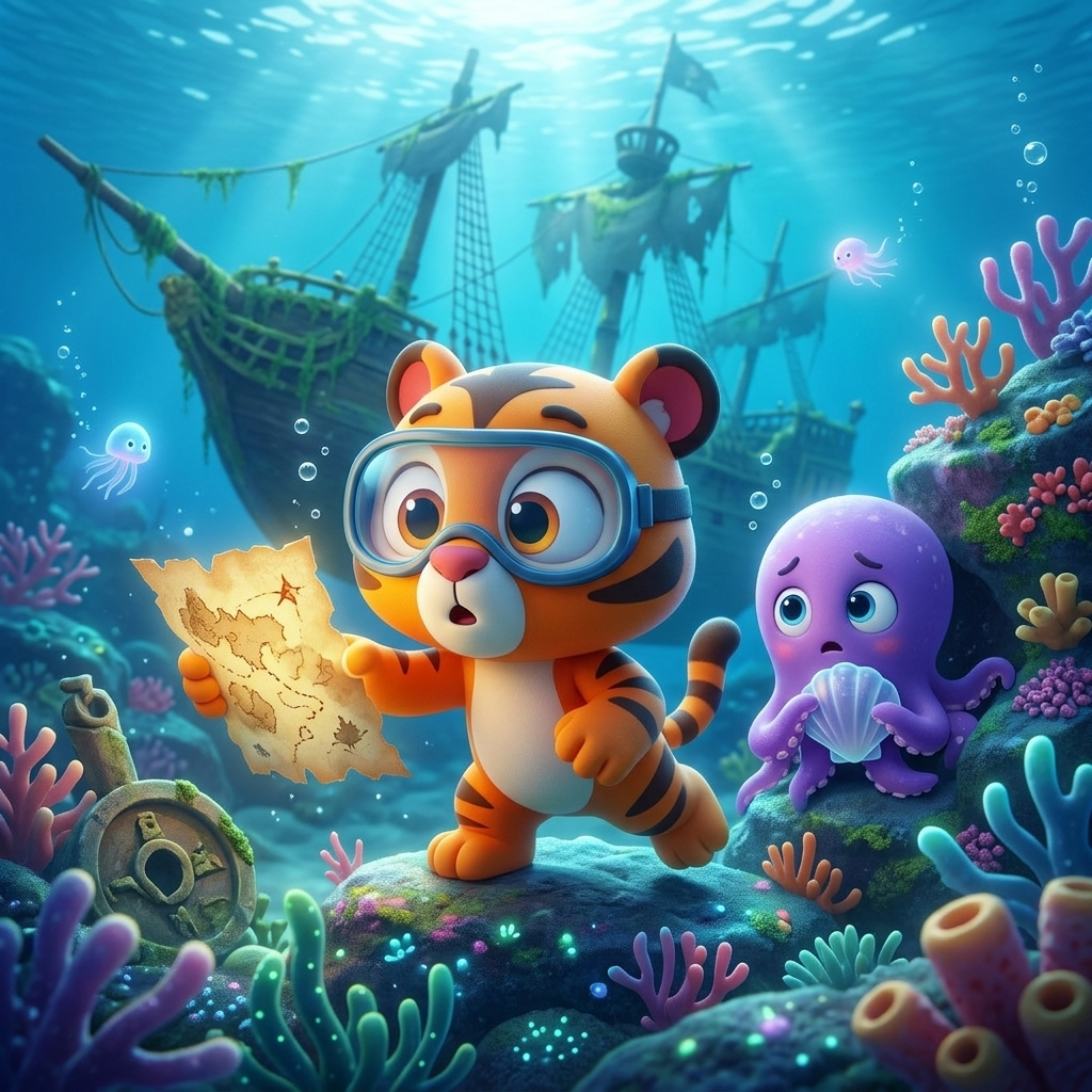 Zippy's Sparkly Sea Adventure — scene from the story