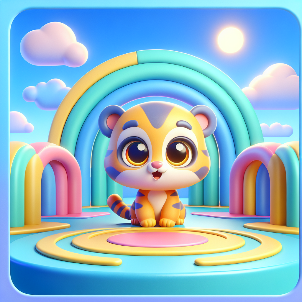 Zippy's Sunny Slide Fun — scene from the story