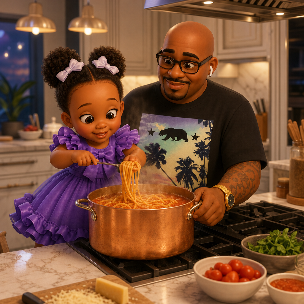 Wynter's Pasta Party — scene from the story