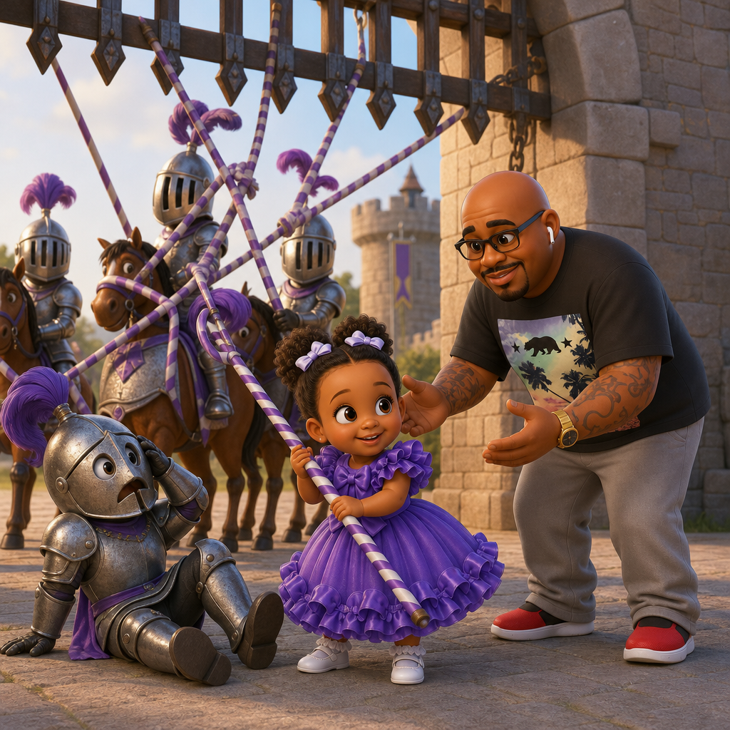 Wynter’s Clanky Knight Parade — scene from the story