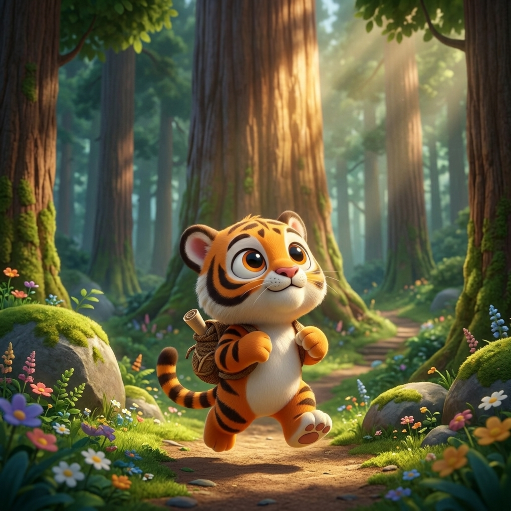 Bunny's Big Adventure — scene from the story