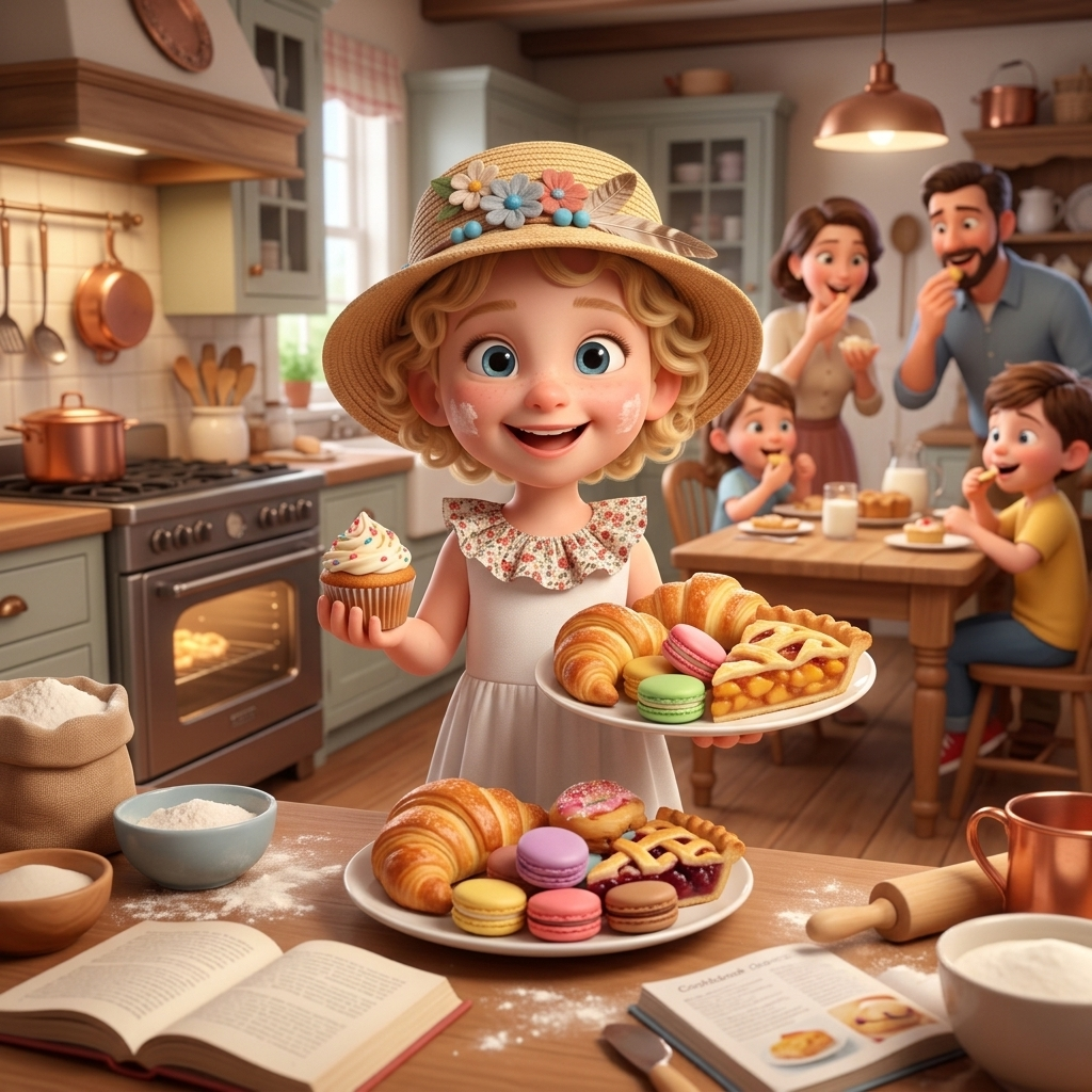 Sophia's Sweet Baking Dreams — scene from the story
