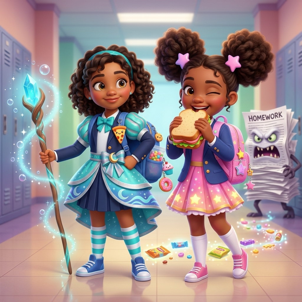 Snacks Save The Day — scene from the story