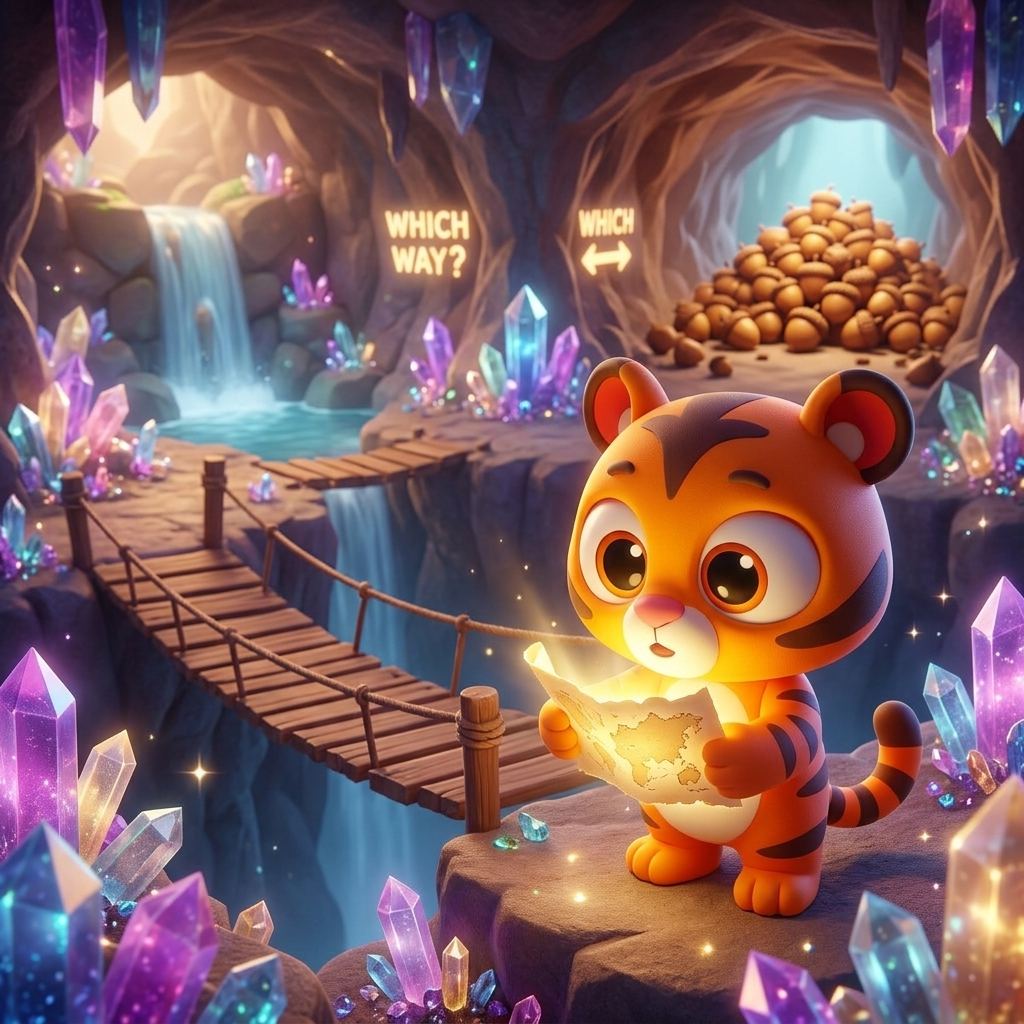 Zippy's Glowing Map Adventure — scene from the story