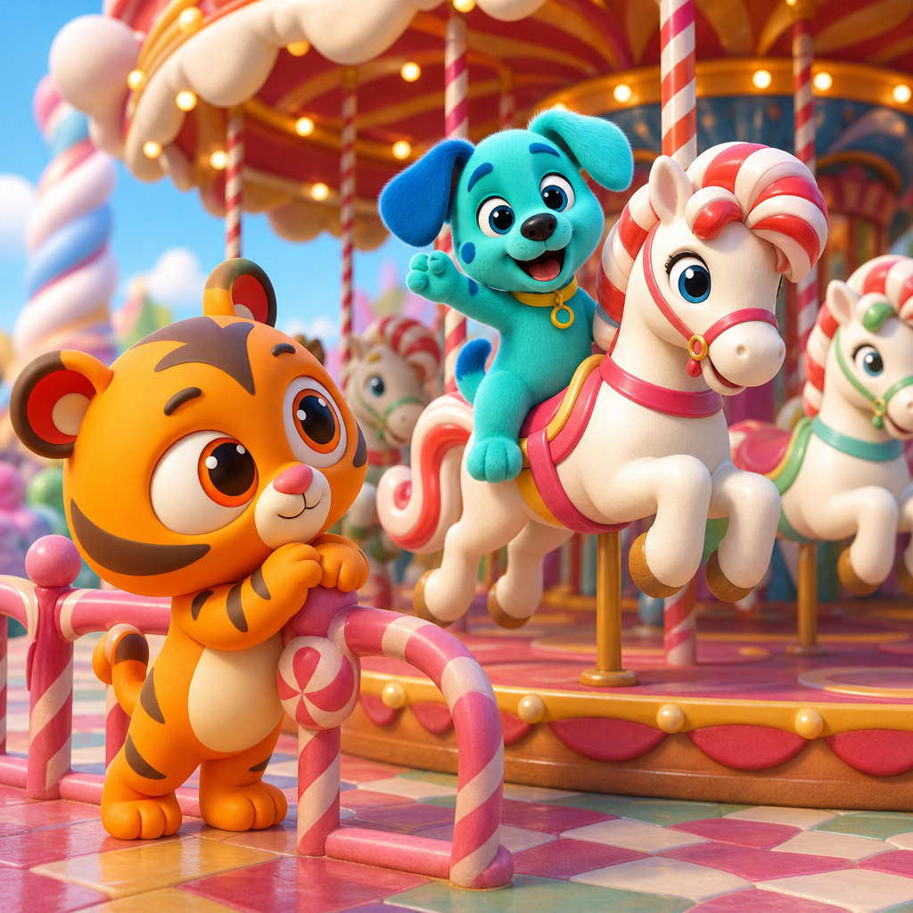 Max's Peppermint Pony — scene from the story
