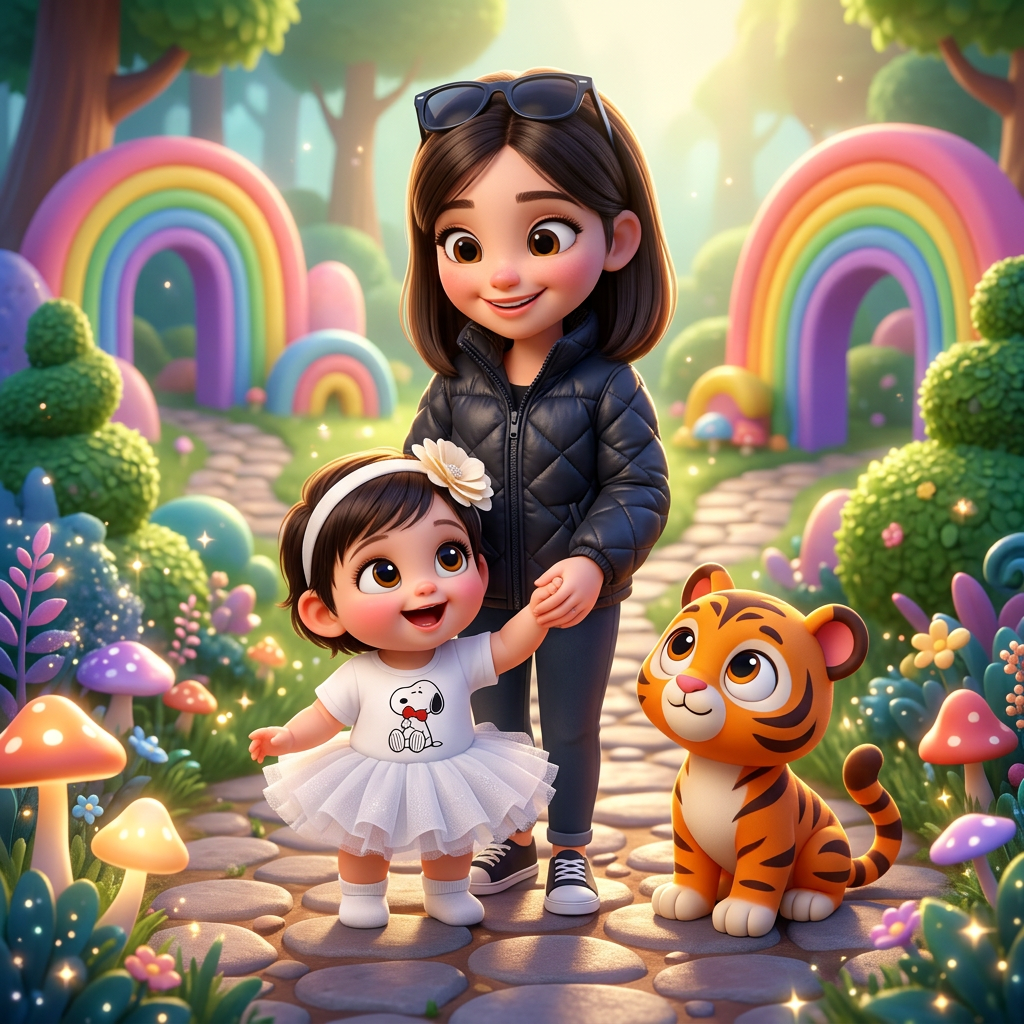 Mommy's Magical Day Out — scene from the story