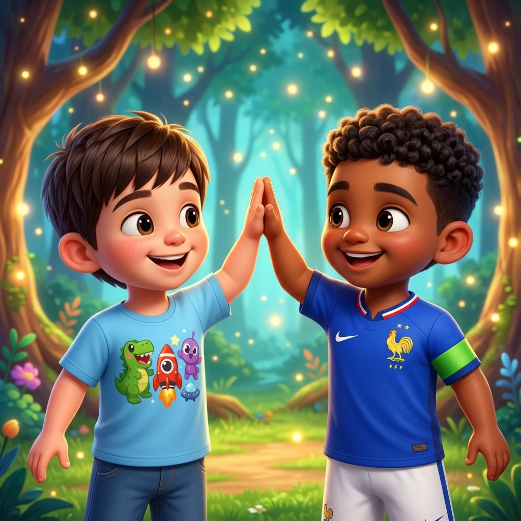 Paul And Hamza Team Up — scene from the story