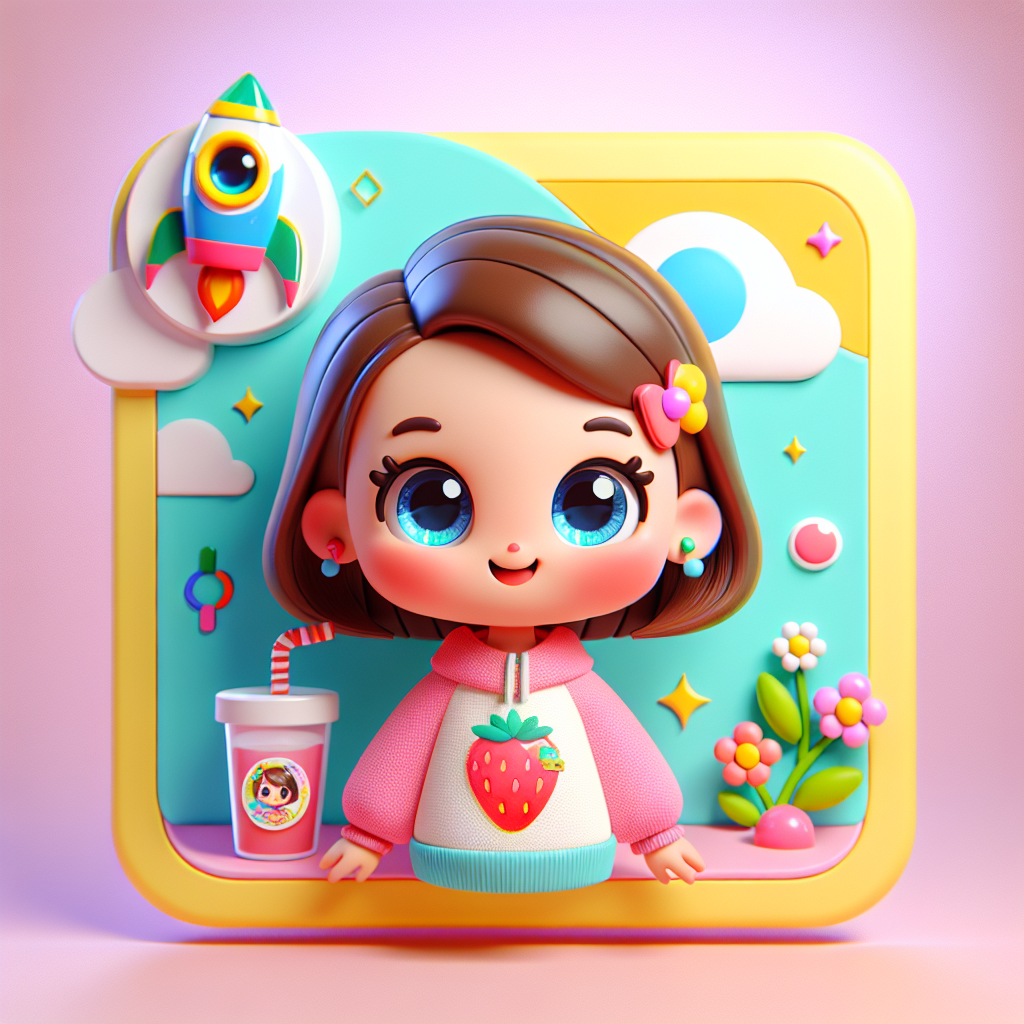 Lily's Rocket Adventure — scene from the story