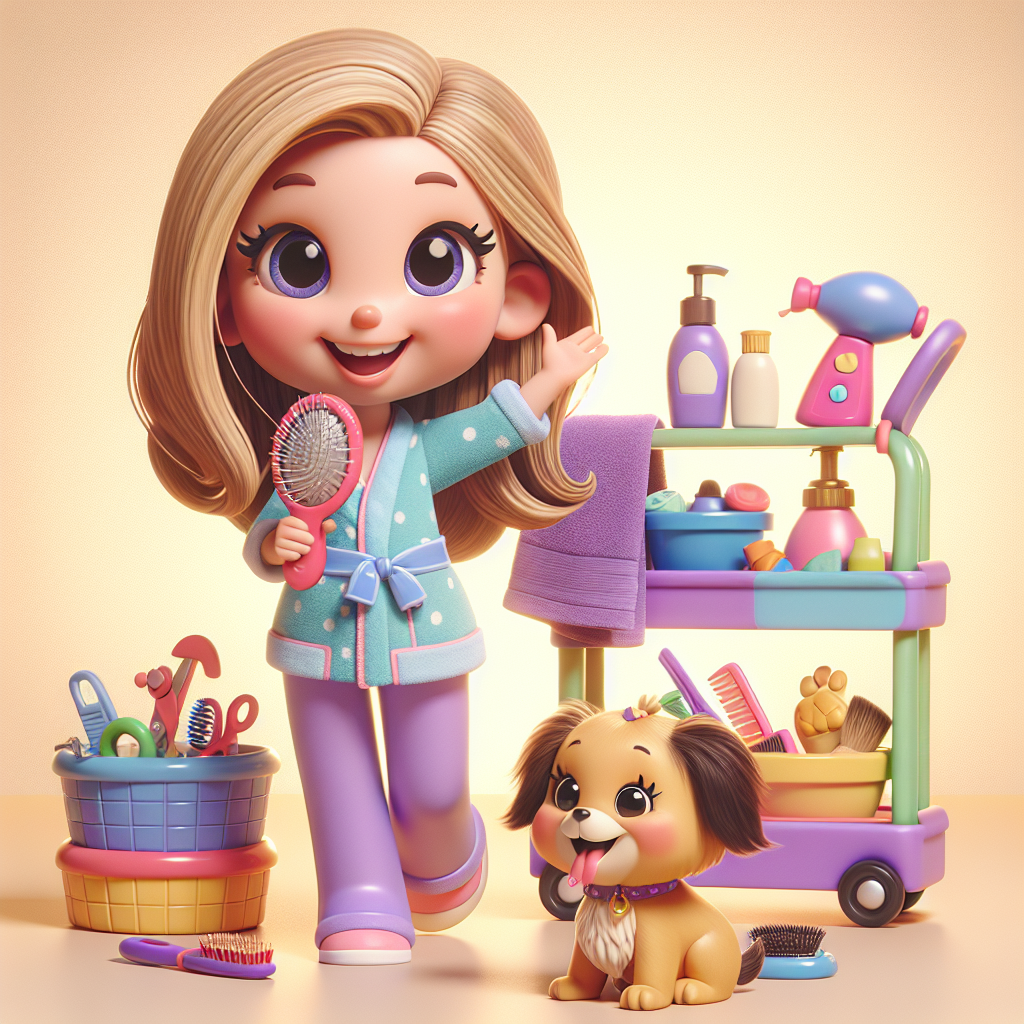 Barbie's Magical Friendship Bridge — scene from the story