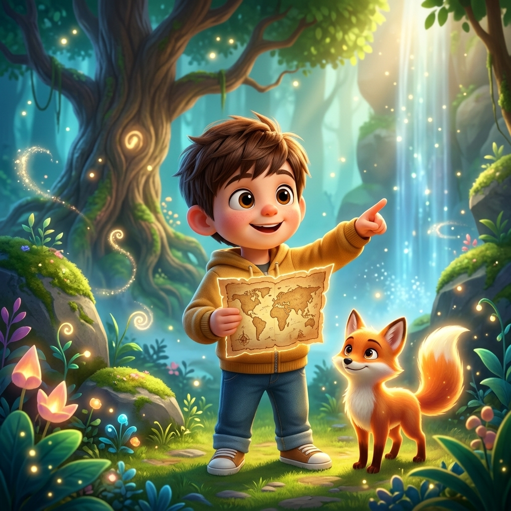 Aarav's Mystery Adventure — scene from the story