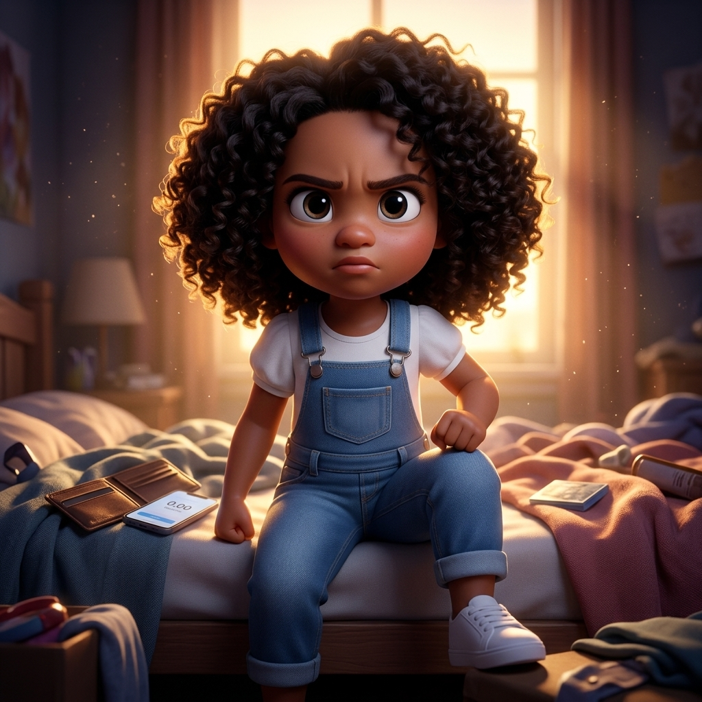 Never Give Up! — scene from the story