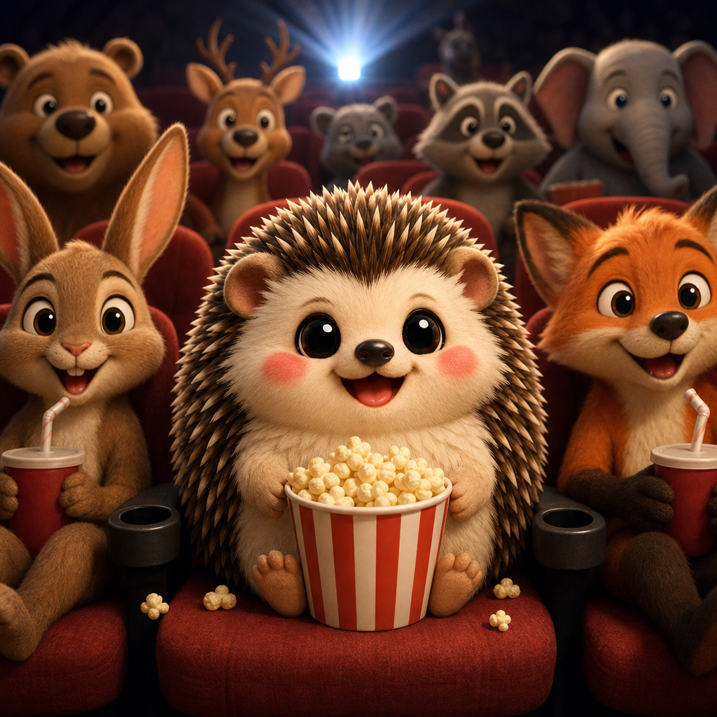 Spillo al Cinema — scene from the story