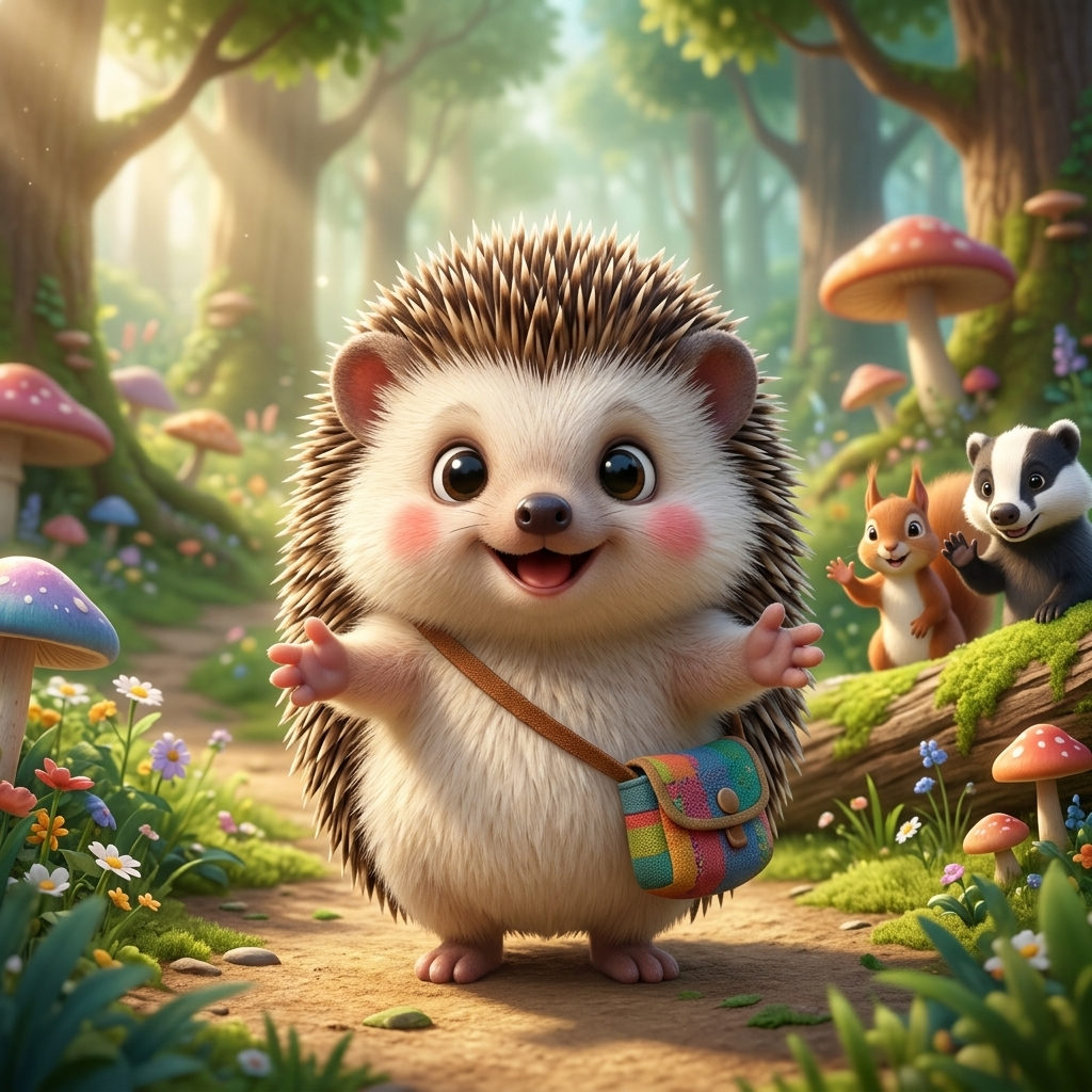 Spillo's Big Adventures — scene from the story