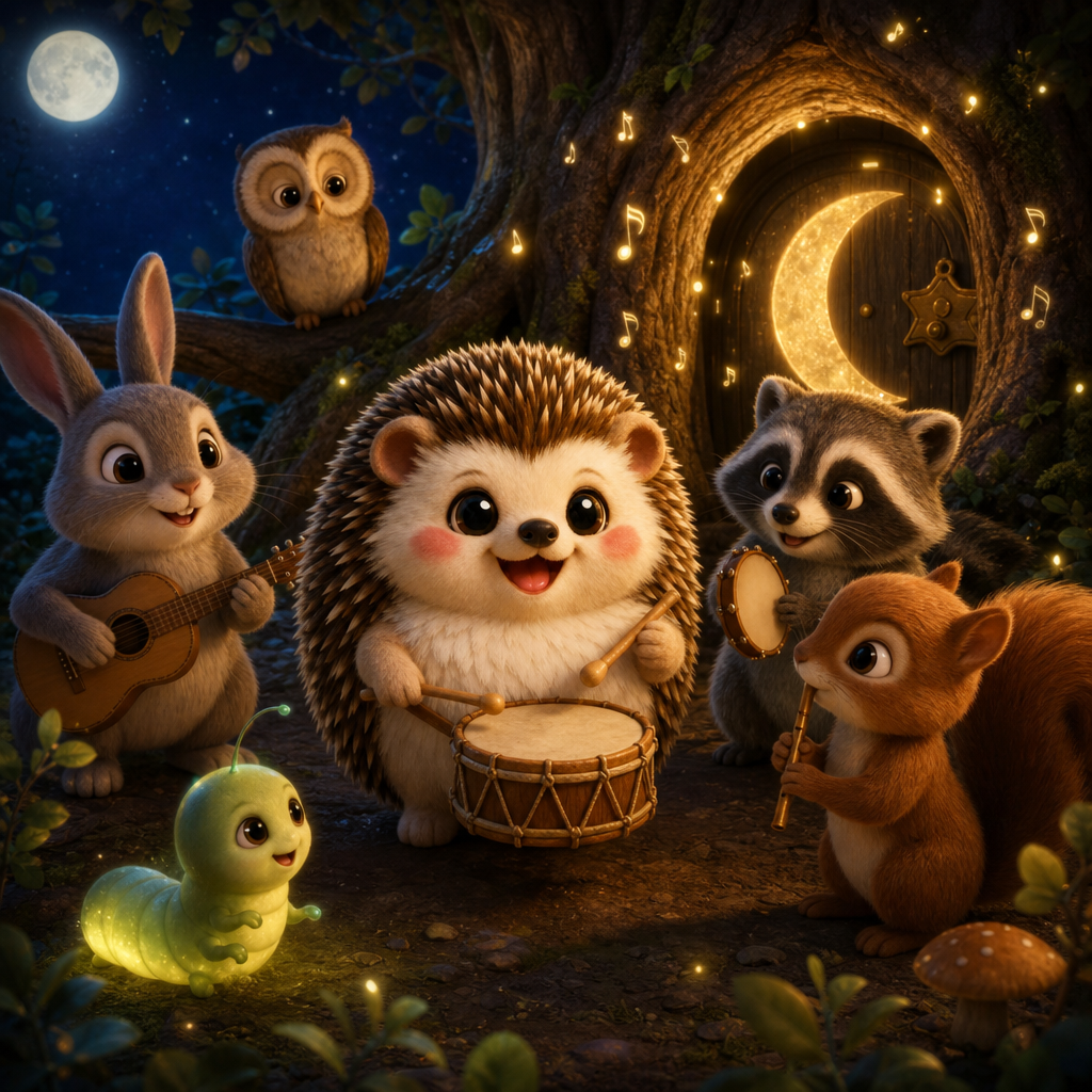 Spillo's Moonlight Band — scene from the story