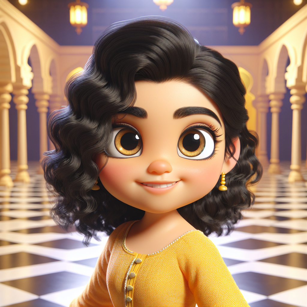 Tishya's Grand Anniversary Dance — scene from the story