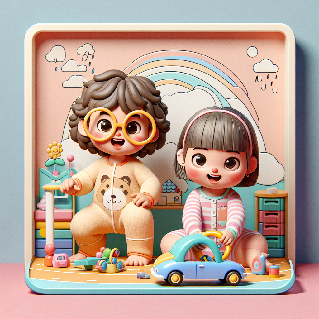 Shriya and Tishya's Dollhouse Fun — scene from the story