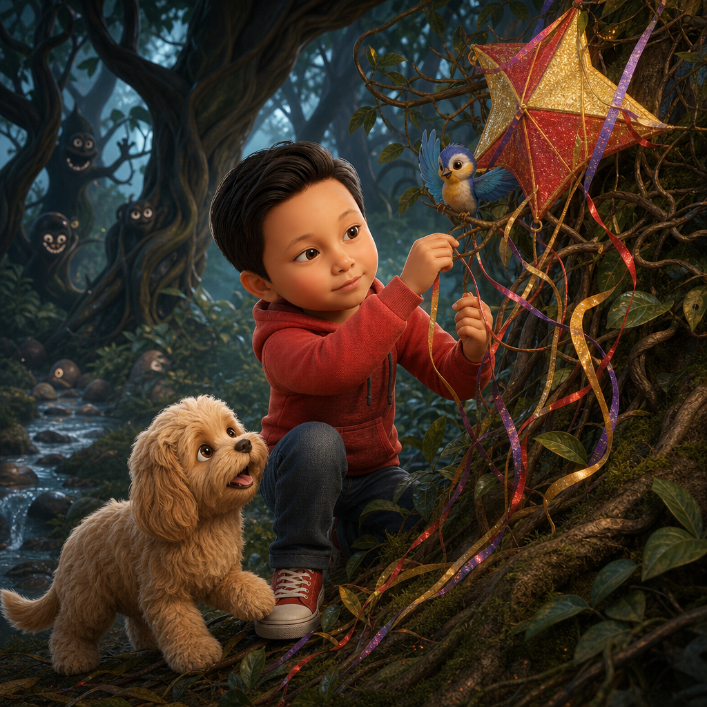 Joseph's Star Kite Rescue — scene from the story