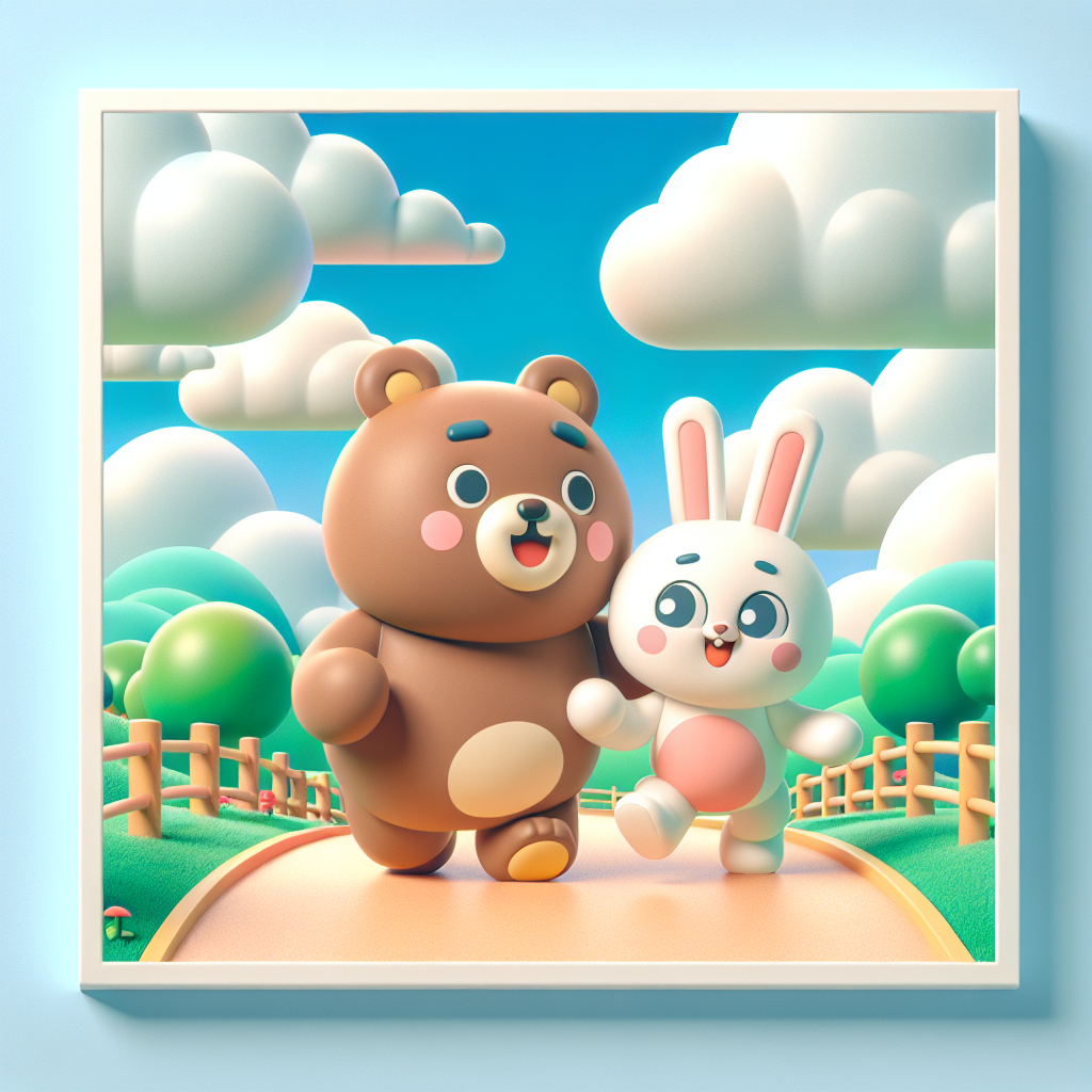 Chiku and Chiki's Kindness Quest — scene from the story
