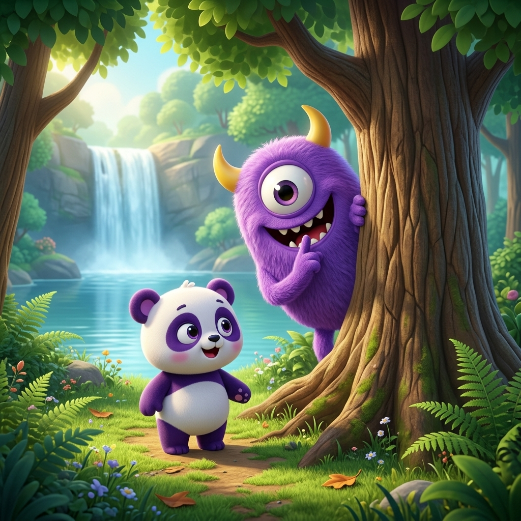 Hide And Seek Friends — scene from the story