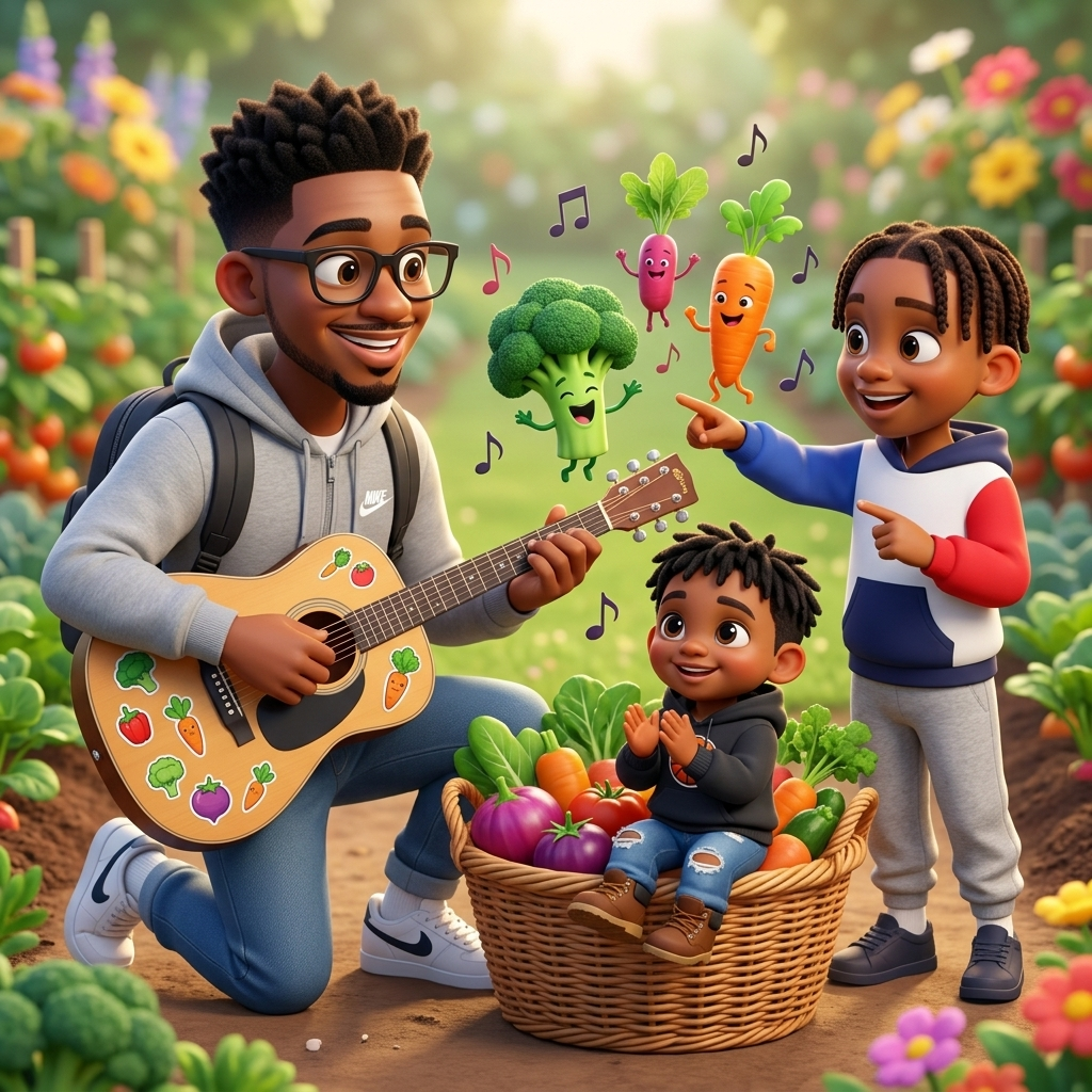 Kenneth's Colorful Veggie Song